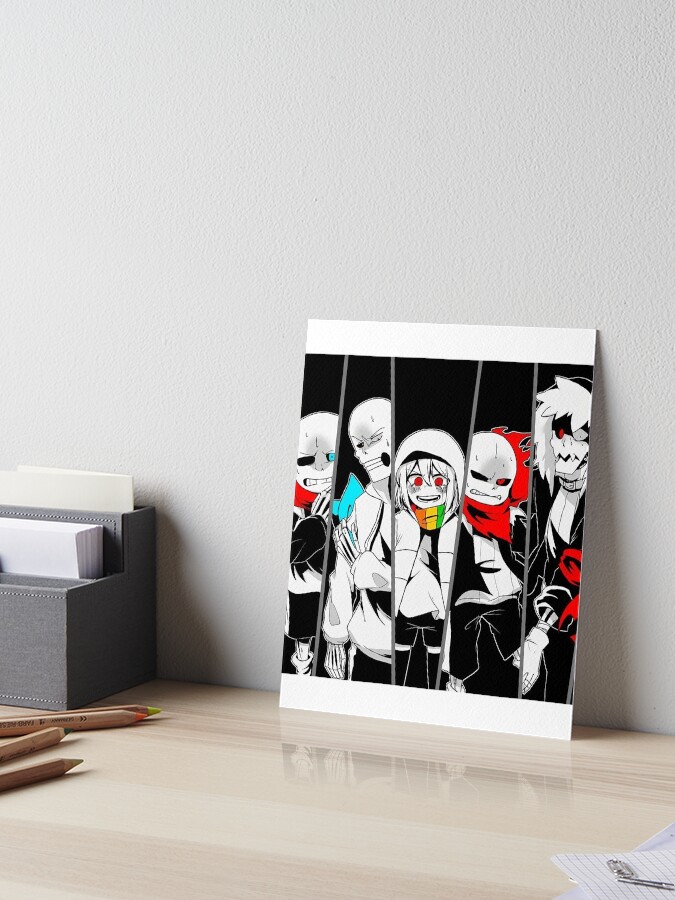 Sans Undertale Art Board Prints for Sale