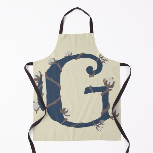 Item preview, Cotton monogram letter G designed and sold by Maelyn-Couch.