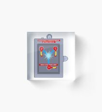 Flux Capacitor Acrylic Block