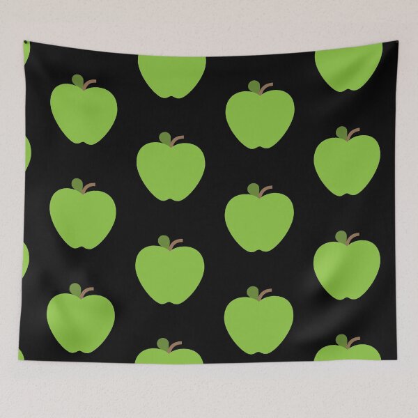 Aperçu de l'œuvre Emoji Green Apple Fruit créée et vendue par roarr.