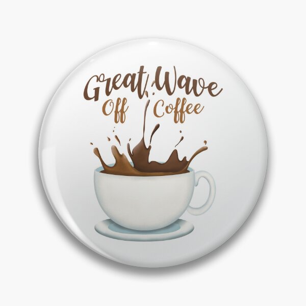 Item preview, Great Wave Off Coffee designed and sold by Myartbeyours.