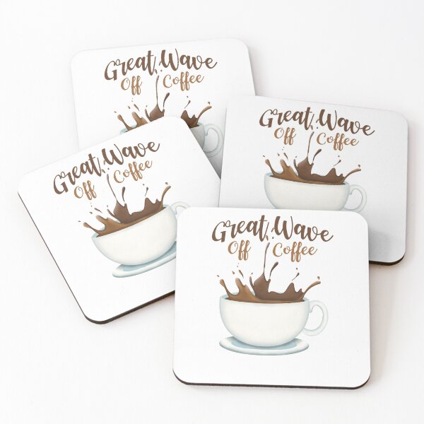 Item preview, Great Wave Off Coffee designed and sold by Myartbeyours.