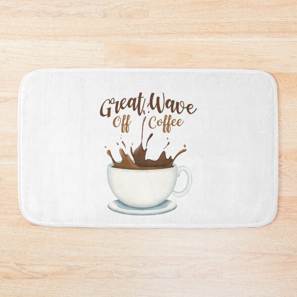 Item preview, Great Wave Off Coffee designed and sold by Myartbeyours.