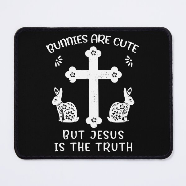 Item preview, Easter Funny Sayings Jesus Cross Hare Gift designed and sold by Kuma518.