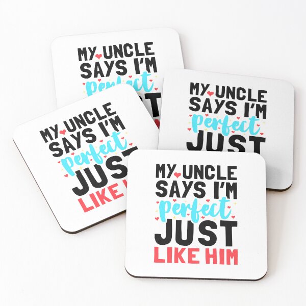 Item preview, My Uncle Says I'm Perfect Just Like Him - Funny Newborn Nephew Outfit Cute Baby Clothes designed and sold by T-shirt For You.