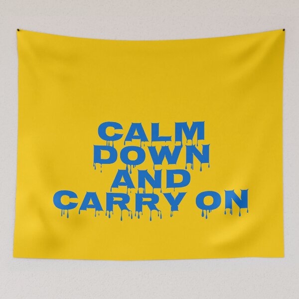 Item preview, Calm Down and Carry On designed and sold by Katedesignz.