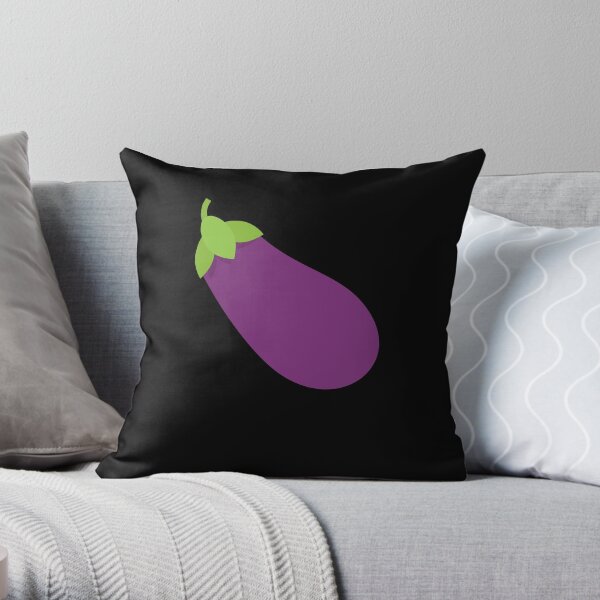 Eggplant emoji hot sale pillow