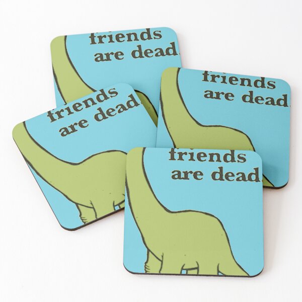 Item preview, All My Friends are Dead Dinosaur Essential T-Shirt designed and sold by MarcellPetranyi.