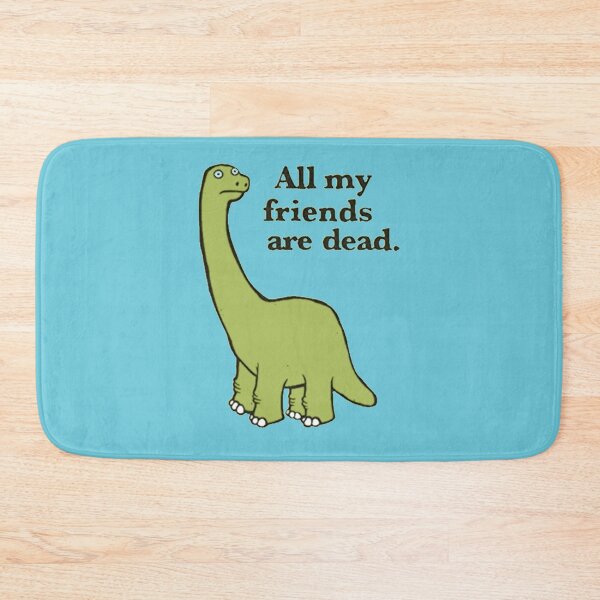 Item preview, All My Friends are Dead Dinosaur Essential T-Shirt designed and sold by MarcellPetranyi.