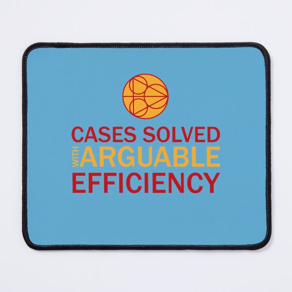 Item preview, Cases Solved with Arguable Efficiency - Dirk Gently Essential T-Shirt designed and sold by SusanneKinder.