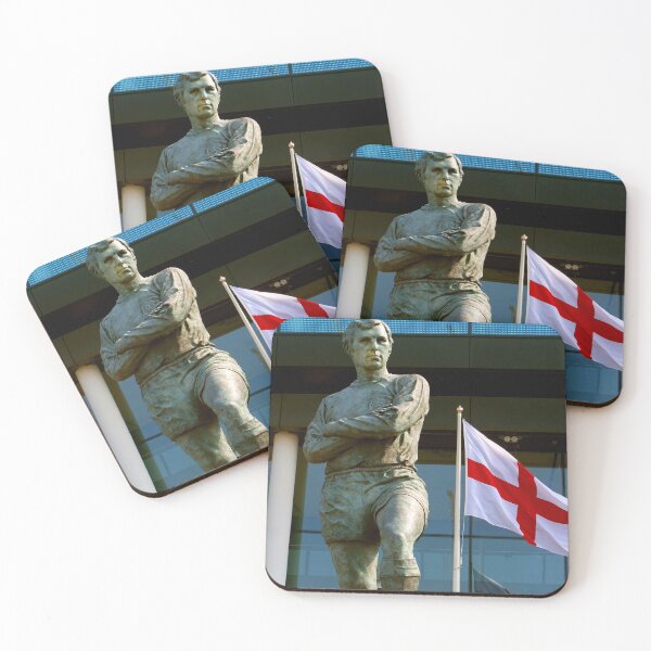 Item preview, Bobby Moore Statue England Flag Wembley Stadium designed and sold by AndyEvansPhotos.