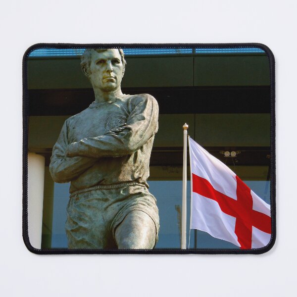 Item preview, Bobby Moore Statue England Flag Wembley Stadium designed and sold by AndyEvansPhotos.