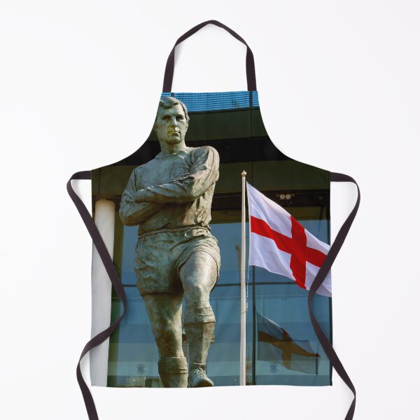 Item preview, Bobby Moore Statue England Flag Wembley Stadium designed and sold by AndyEvansPhotos.