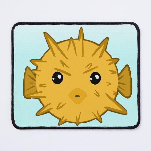 Item preview, Grumpy Pufferfish designed and sold by FioreCiliegia.