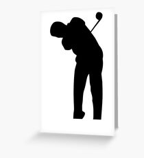 Golf Greeting Card