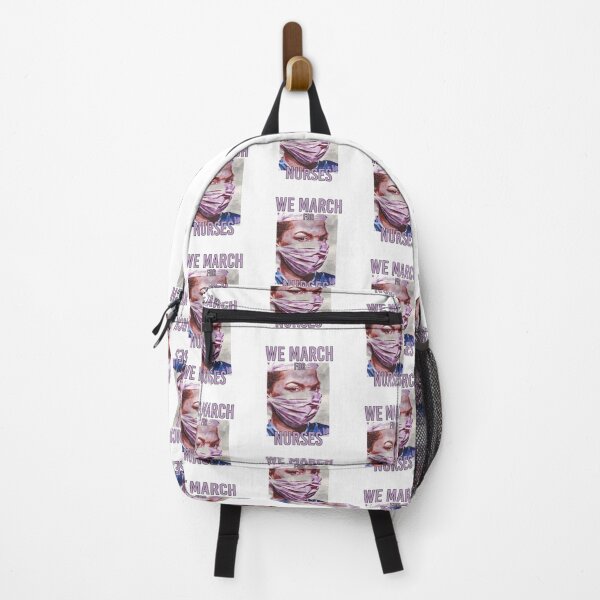 Item preview, We March for Nurses - Neat Colorful Nurse designed and sold by Amazing Arts Designs.