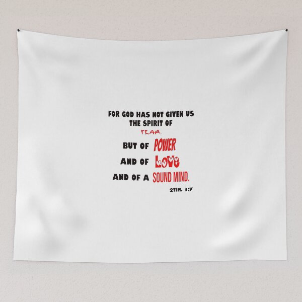 Item preview, FOR GOD HAS NOT GIVEN US designed and sold by godswordinc.