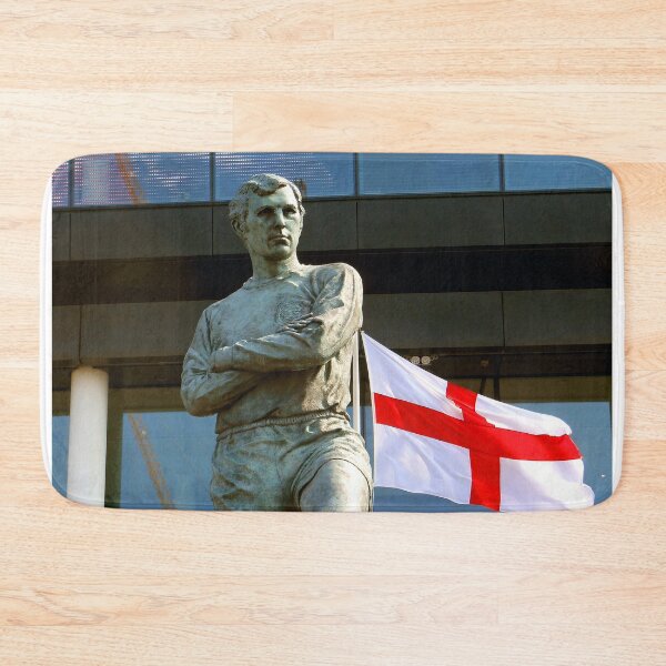 Item preview, Bobby Moore Statue England Flag Wembley Stadium designed and sold by AndyEvansPhotos.