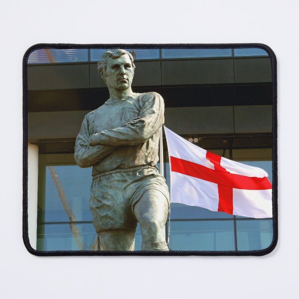 Item preview, Bobby Moore Statue England Flag Wembley Stadium designed and sold by AndyEvansPhotos.