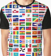 Flags of the world Graphic T-Shirt