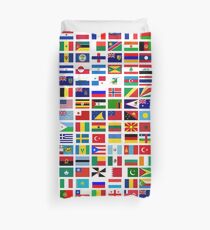 Flags of the world Duvet Cover
