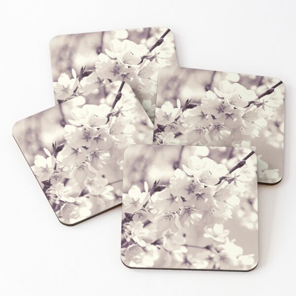 Item preview, Spring Blooms in Black and White designed and sold by GazelleCreates.