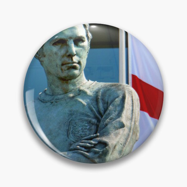 Item preview, Bobby Moore Statue England Flag Wembley Stadium designed and sold by AndyEvansPhotos.