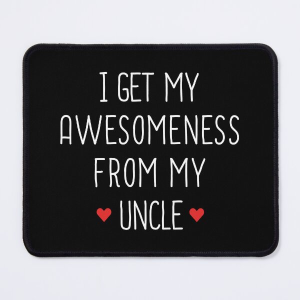 Item preview, I Get My Awesomeness From My Uncle - Newborn Outfit Cute Baby Bodysuit designed and sold by T-shirt For You.
