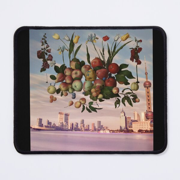 Item preview, Fruit Skyline 1 (in black) | Apples | Pears | Peaches  designed and sold by CosmicStory.