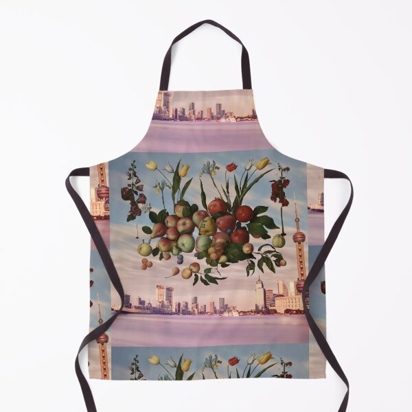 Item preview, Fruit Skyline 1 (in black) | Apples | Pears | Peaches  designed and sold by CosmicStory.