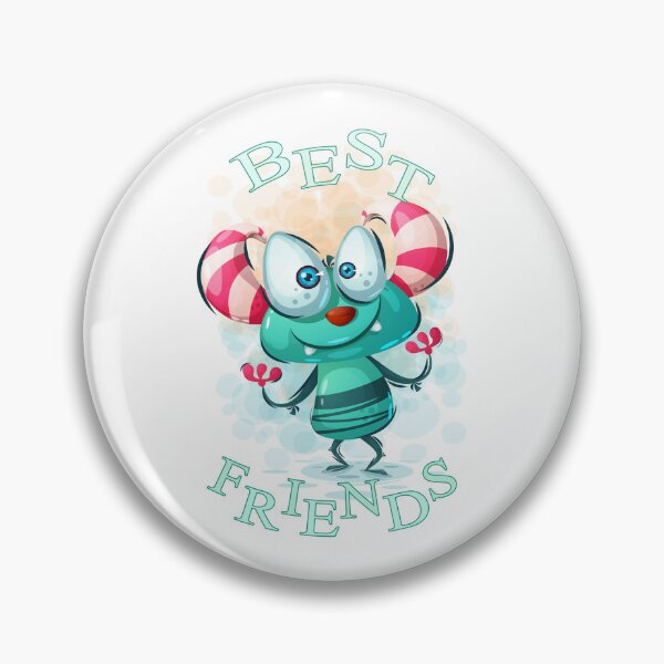 Item preview, Best Friends Cute Sea Monster Cartoon designed and sold by aventi24.