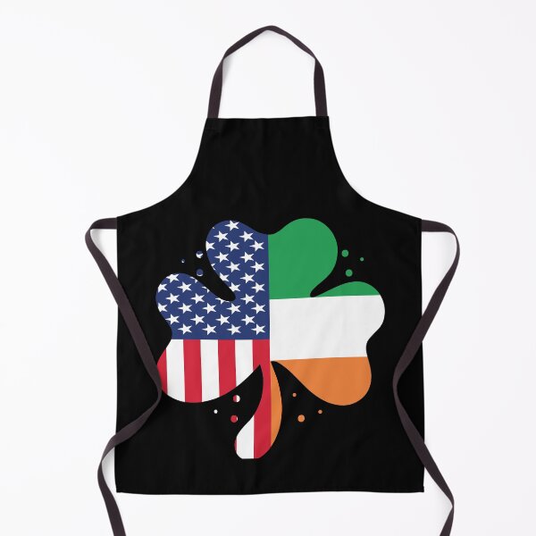 Item preview, Irish American Flag Ireland Flag ST PATRICKS DAY Gift Lucky Shamrock designed and sold by Tatus Brinal.