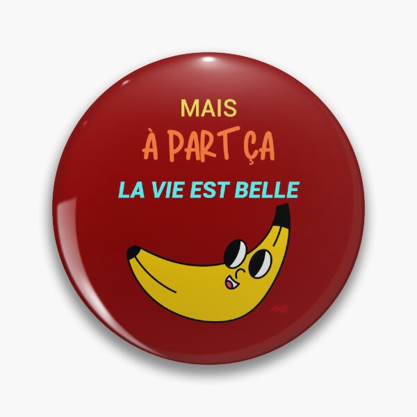 Artikelvorschau, Aber ansonsten ist das Leben gut - Smiley die Banane - lustiges, optimistisches und positives T-Shirt T-Shirt entworfen und verkauft von Apikoedesign.
