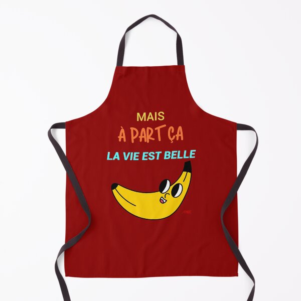 Artikelvorschau, Aber ansonsten ist das Leben gut - Smiley die Banane - lustiges, optimistisches und positives T-Shirt T-Shirt entworfen und verkauft von Apikoedesign.