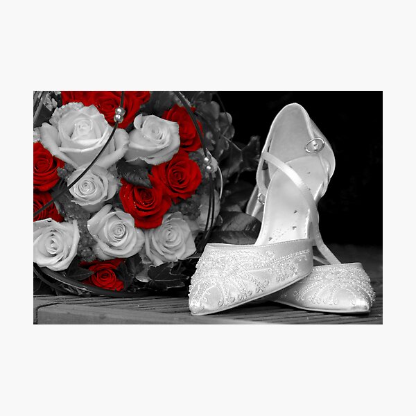 Item preview, wedding bouquet and bride shoes designed and sold by paul777.