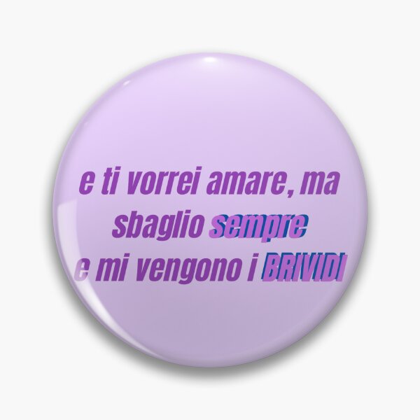 Artikelvorschau, E ti vorrei amare, ma sbaglio semper e mi vengono i BRIVIDI (Brividi, Shivers) Blanco und Mahmood Sanremo Eurovision 2022 Gewinner Italien entworfen und verkauft von alessialexx.