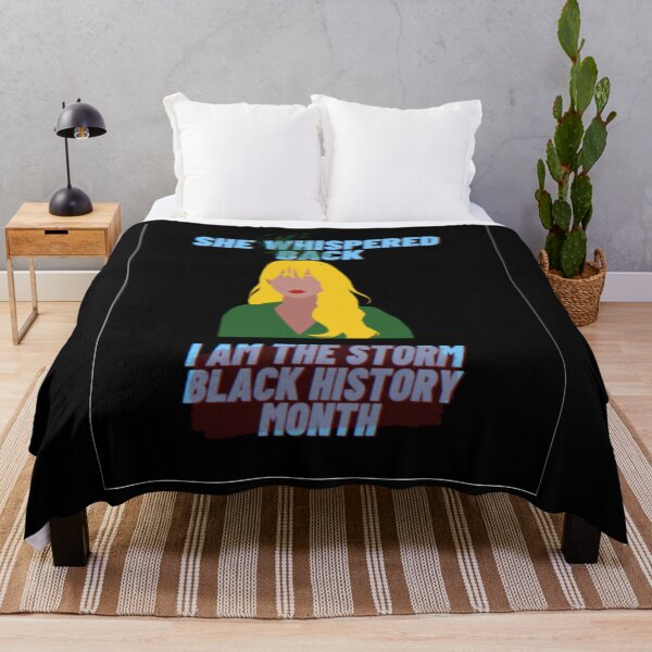Item preview, she whispered back i am the storm black history month designed and sold by Caasiblazer.