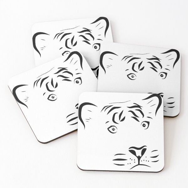 Item preview, Tiger Outline Black designed and sold by Ashlison.