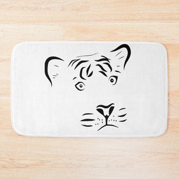 Item preview, Tiger Outline Black designed and sold by Ashlison.