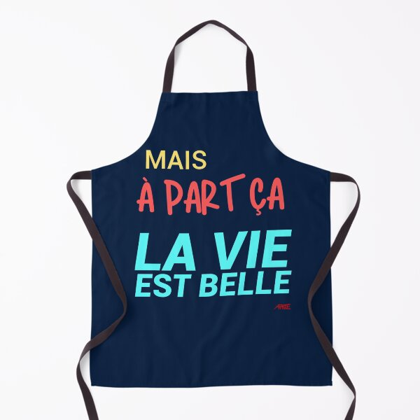 Artikelvorschau, Aber abgesehen davon ist das Leben schön - lustig, optimistisch und positiv T-Shirt T-Shirt - Farbfehler entworfen und verkauft von Apikoedesign.
