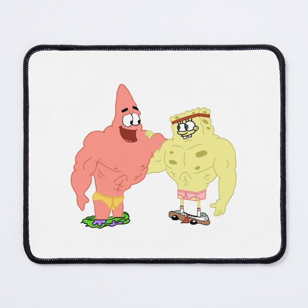 Item preview, Strong Spongebob & Patrick designed and sold by MaritDekker.