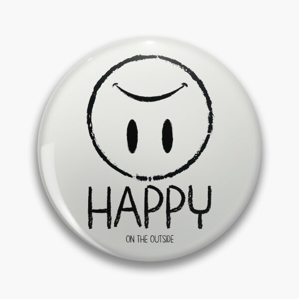 Item preview, Happy On The Outside | Mental Health designed and sold by DrawingBoard.
