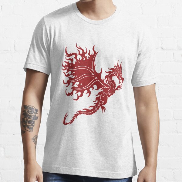Fire Dragon 1.2 Red Essential T-Shirt