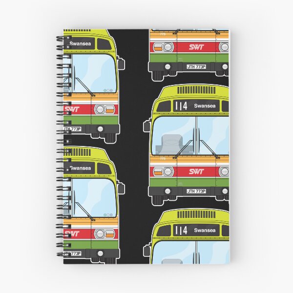 Item preview, SWT South Wales Leyland National mk1 773 JTH773P Retro Illustration designed and sold by BFXIII.