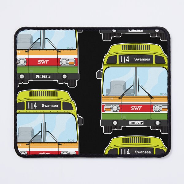 Item preview, SWT South Wales Leyland National mk1 773 JTH773P Retro Illustration designed and sold by BFXIII.