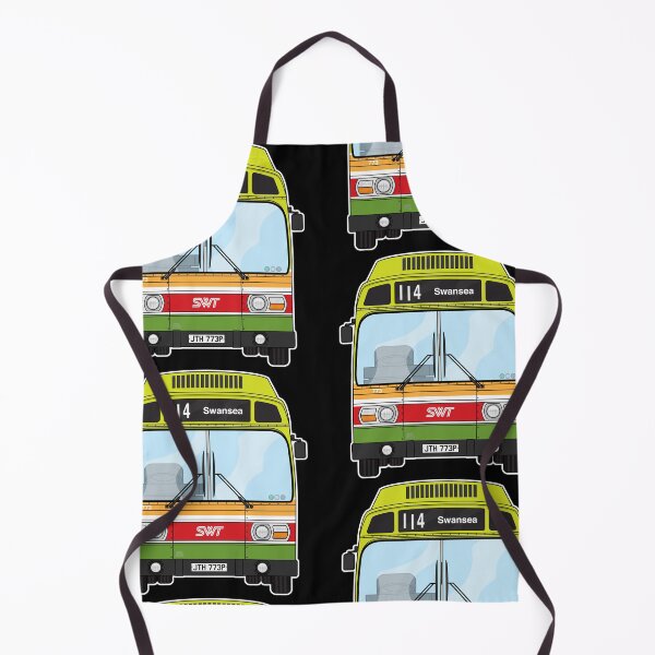 Item preview, SWT South Wales Leyland National mk1 773 JTH773P Retro Illustration designed and sold by BFXIII.