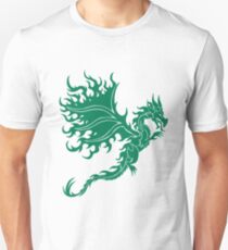 Fire Dragon 2.2 Green Unisex T-Shirt