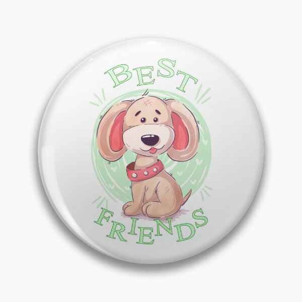 Item preview, Best Friends Friendly Pup Cartoon designed and sold by aventi24.