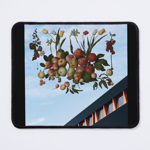 Item preview, Fruit Skyline 2 (in black) | Apples | Pears | Peaches  designed and sold by CosmicStory.