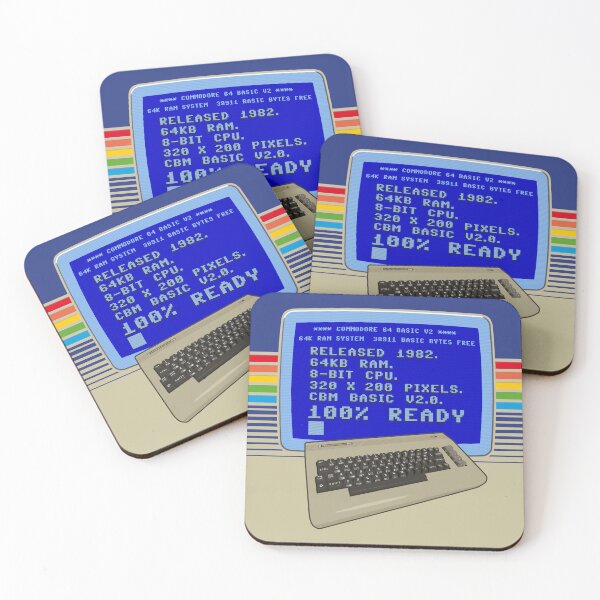 Item preview, Retro Commodore 64 Home Computer and Monitor - 100% ready - c64 Inspired designed and sold by RetroTeeStudio.